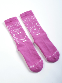 Шкарпетки MANTO x KTOF Heart Pink, Фото № 2