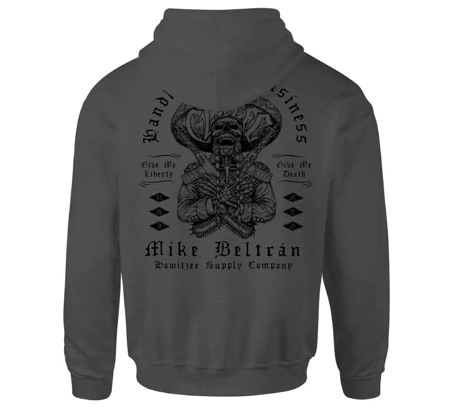 Толстовка Howitzer El Jefe Hood Charcoal Heather купить