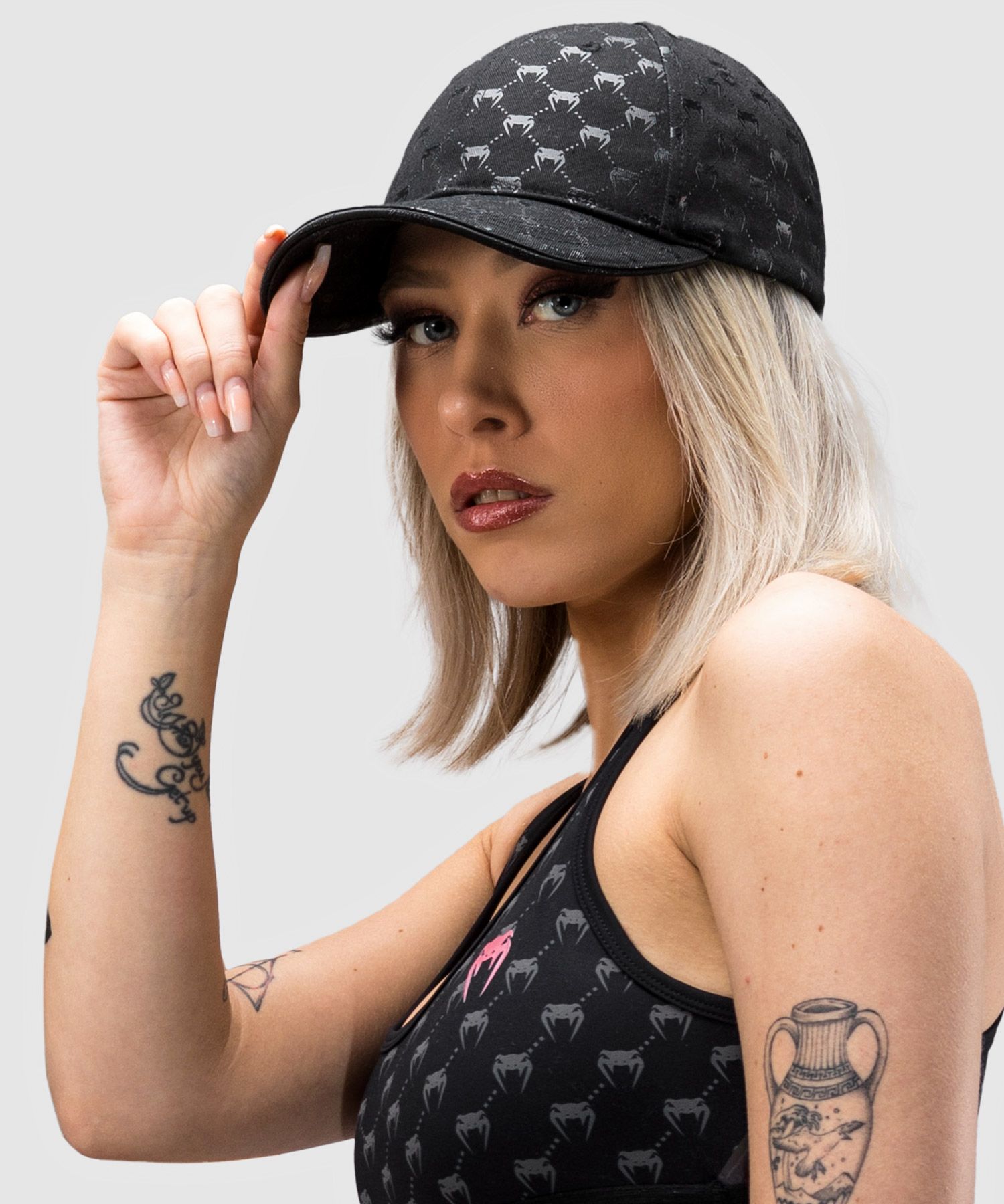 Кепка Venum Monogram Cap Black Black фото