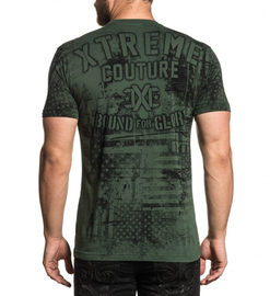 Футболка Xtreme Couture Pride and Glory T-Shirt Green, Фото № 2