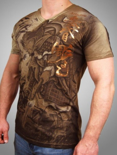 Футболка Affliction Heroes and Demons Collection by Horiyoshi Xuan Zan T-shirt купити