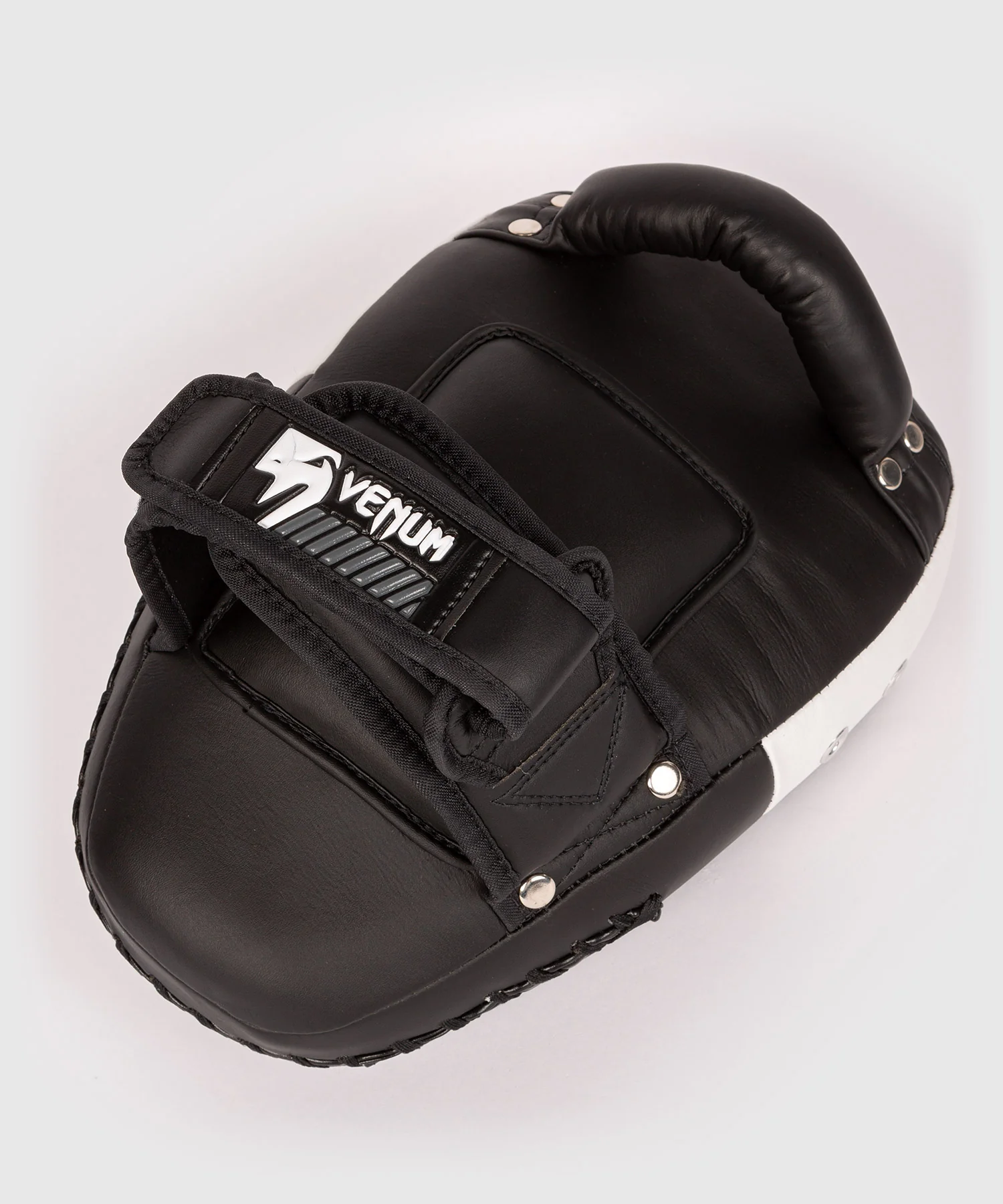 Venum Small Kick Boxing Pad 2.0 Micro Fiber Quality Black White photo