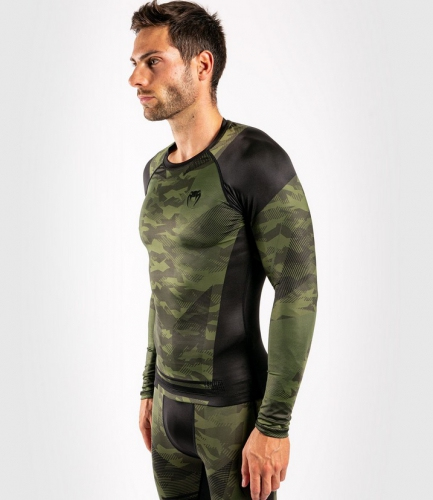 Venum Trooper Rashguard Long Sleeves Forest Camo Black buy