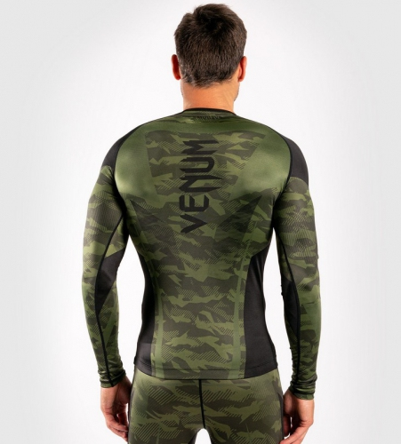 Venum Trooper Rashguard Long Sleeves Forest Camo Black original