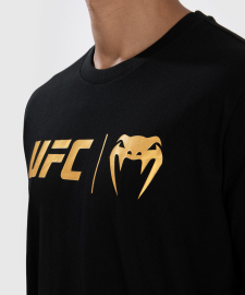 Футболка UFC Venum Classic T-Shirt Black Gold фото
