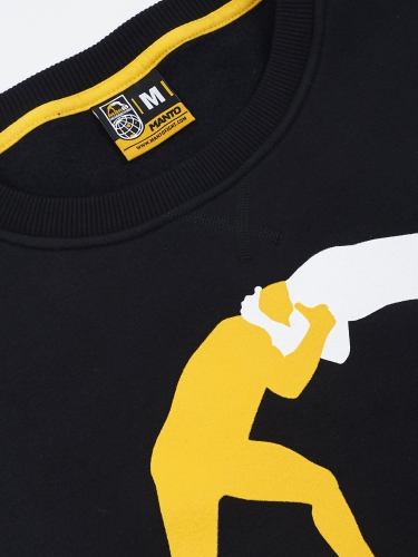Свитшот Manto Crewneck Classic 2.0 Black купить
