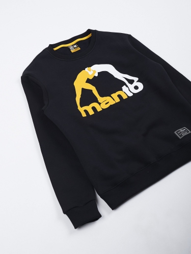 Свитшот Manto Crewneck Classic 2.0 Black цена