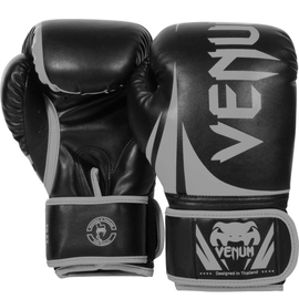 Боксерські рукавиці Venum Challenger 2.0 Black Grey, Фото № 2