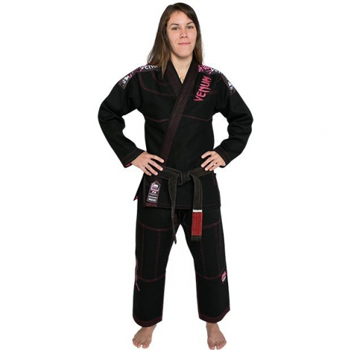 Womens kimono for jiu-jitsu Venum Challenger 2.0 Women BJJ GI Black Zaporizhzhia