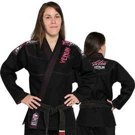 Женское кимоно для джиу-джитсу Venum Challenger 2.0 Women BJJ GI Black