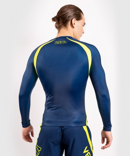 Рашгард Venum Origins Rashguard Long Sleeves Loma Edition Blue Yellow фото