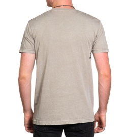 Футболка Affliction River Styx Silver Lava Wash купить