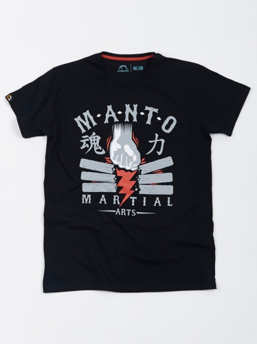 Футболка MANTO Power T-shirt Black купить