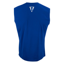 Sleeveless TITLE Boxing Iconic Block Muscle Tee Blue White buy