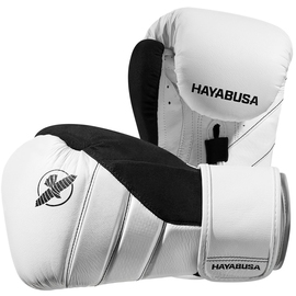 Боксерские перчатки Hayabusa T3 Boxing Gloves White Black