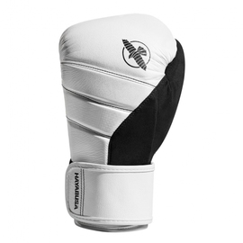 Боксерские перчатки Hayabusa T3 Boxing Gloves White Black, Фото № 2