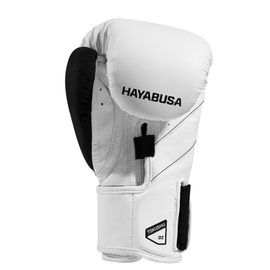 Боксерские перчатки Hayabusa T3 Boxing Gloves White Black, Фото № 3