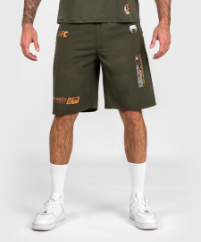 Venum UFC Adrenaline Fight Week Mens Performance Shorts Khaki Bronze
