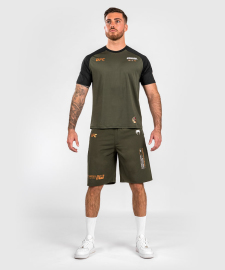 Venum UFC Adrenaline Fight Week Mens Performance Shorts Khaki Bronze photo