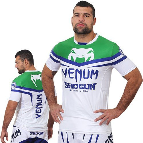 Футболка Venum Shogun UFC Edition Dry Tech T-shirt Ice - Green