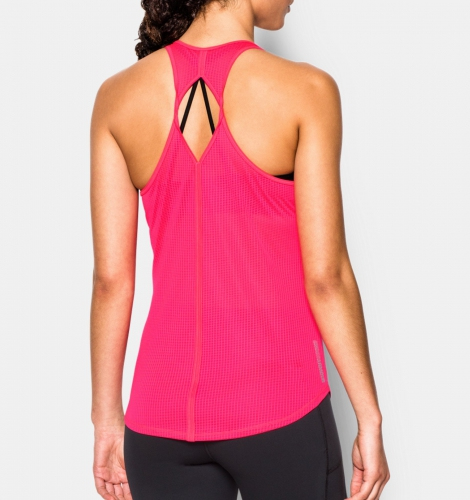 Under Armour Womens Fly-By 2.0 Running Tank Harmony Red price