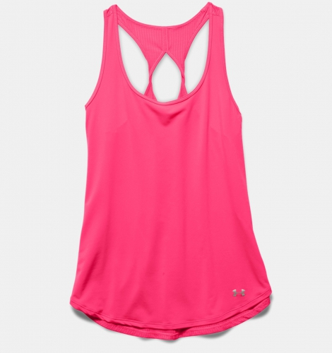 Under Armour Womens Fly-By 2.0 Running Tank Harmony Red photo
