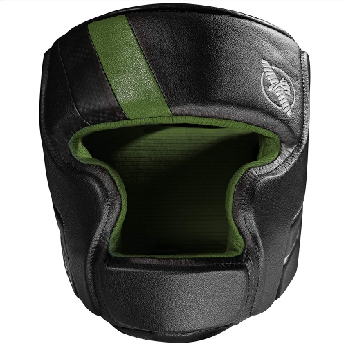 Шлем Hayabusa T3 Striking Headgear Black Green купити