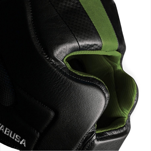 Шлем Hayabusa T3 Striking Headgear Black Green ціна