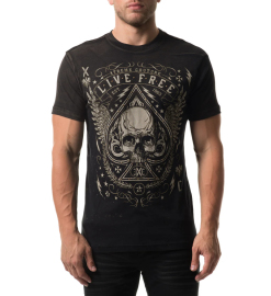 Футболка Xtreme Couture Deuces Wild Tee Sand Pigment