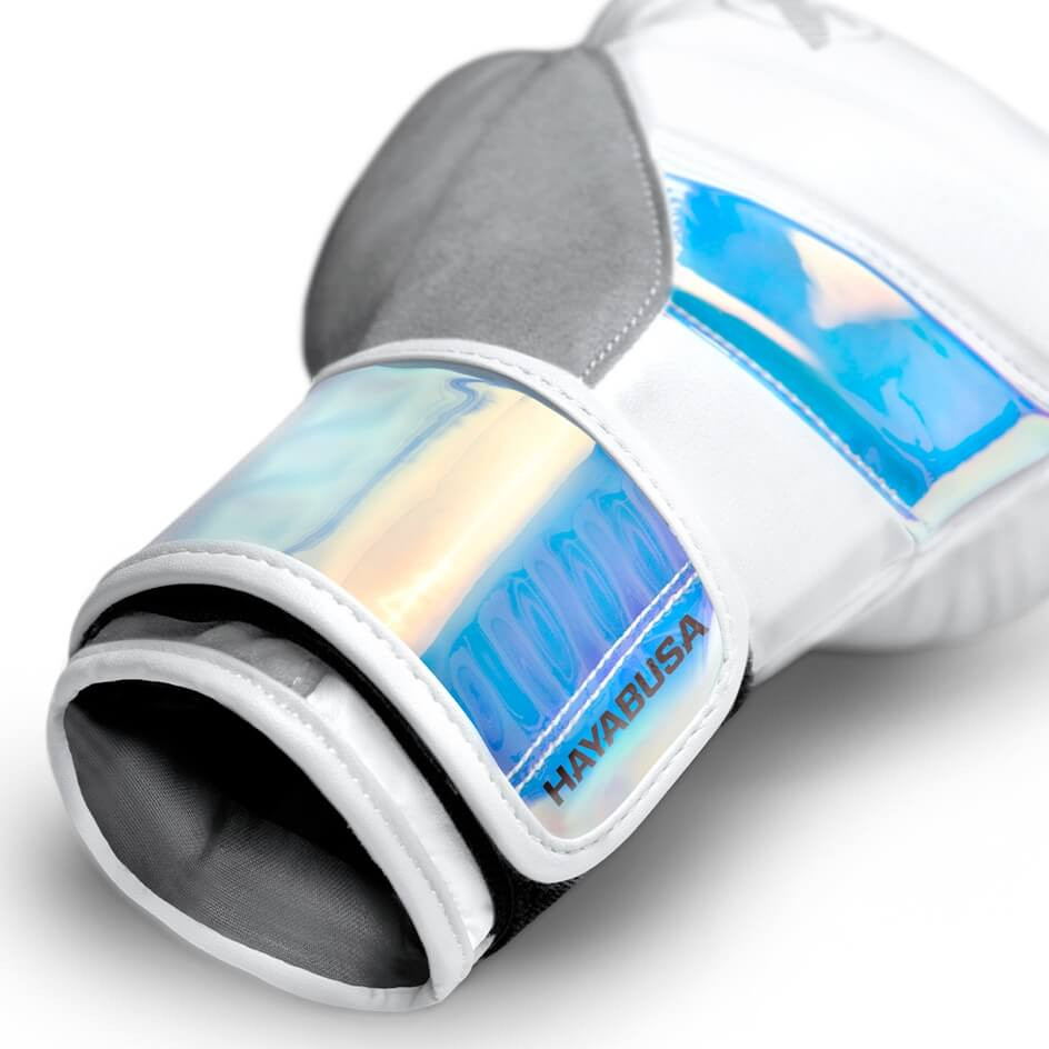 Боксерские перчатки Hayabusa T3 Boxing Gloves White Iridescent купить