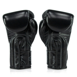 Боксерські рукавиці Fairtex X Glory Kickboxing Competition and Training Gloves BGVG3 Black Silver фото