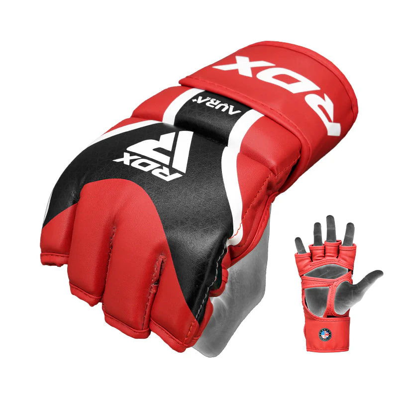 Рукавиці для MMA RDX Aura Plus T-17 Red купити