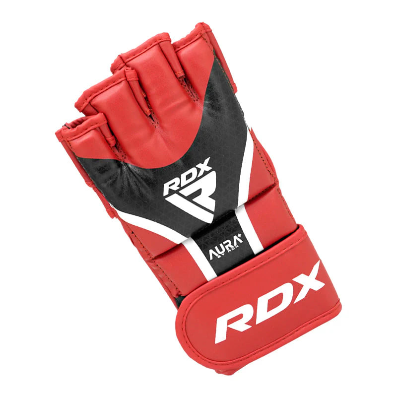 Рукавиці для MMA RDX Aura Plus T-17 Red розмір