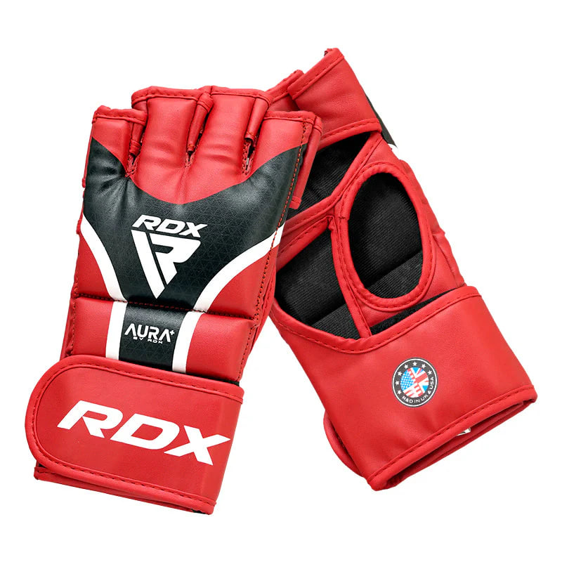 Рукавиці для MMA RDX Aura Plus T-17 Red ціна