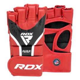 Перчатки для MMA RDX Aura Plus T-17 Red