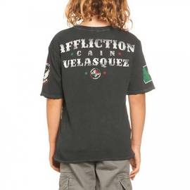 Детская футболка Affliction Cain Velasquez UFC 166 Revolutionary - Black, Фото № 3