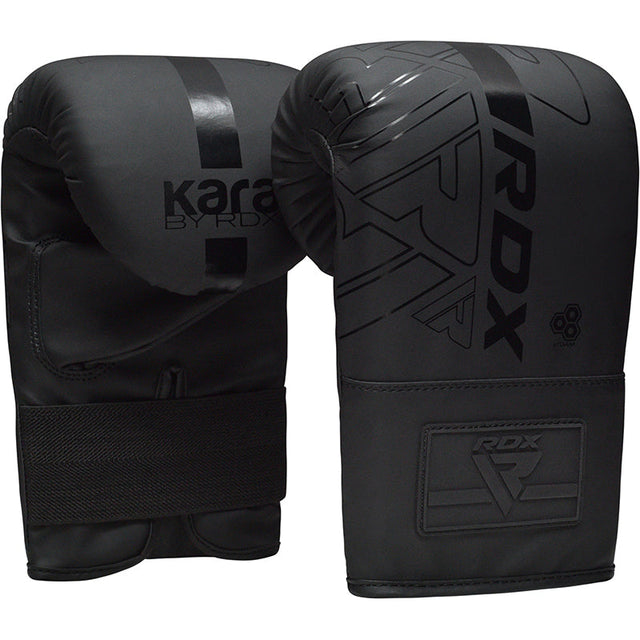 Снарядні рукавиці RDX F6 Kara Boxing Bag Gloves Black купити