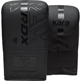 Снарядніе перчатки RDX F6 Kara Boxing Bag Mitts Black