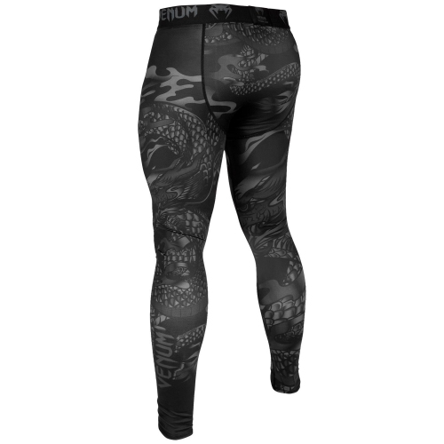 Compression pants Venum Dragons Flight Spats Black Black buy