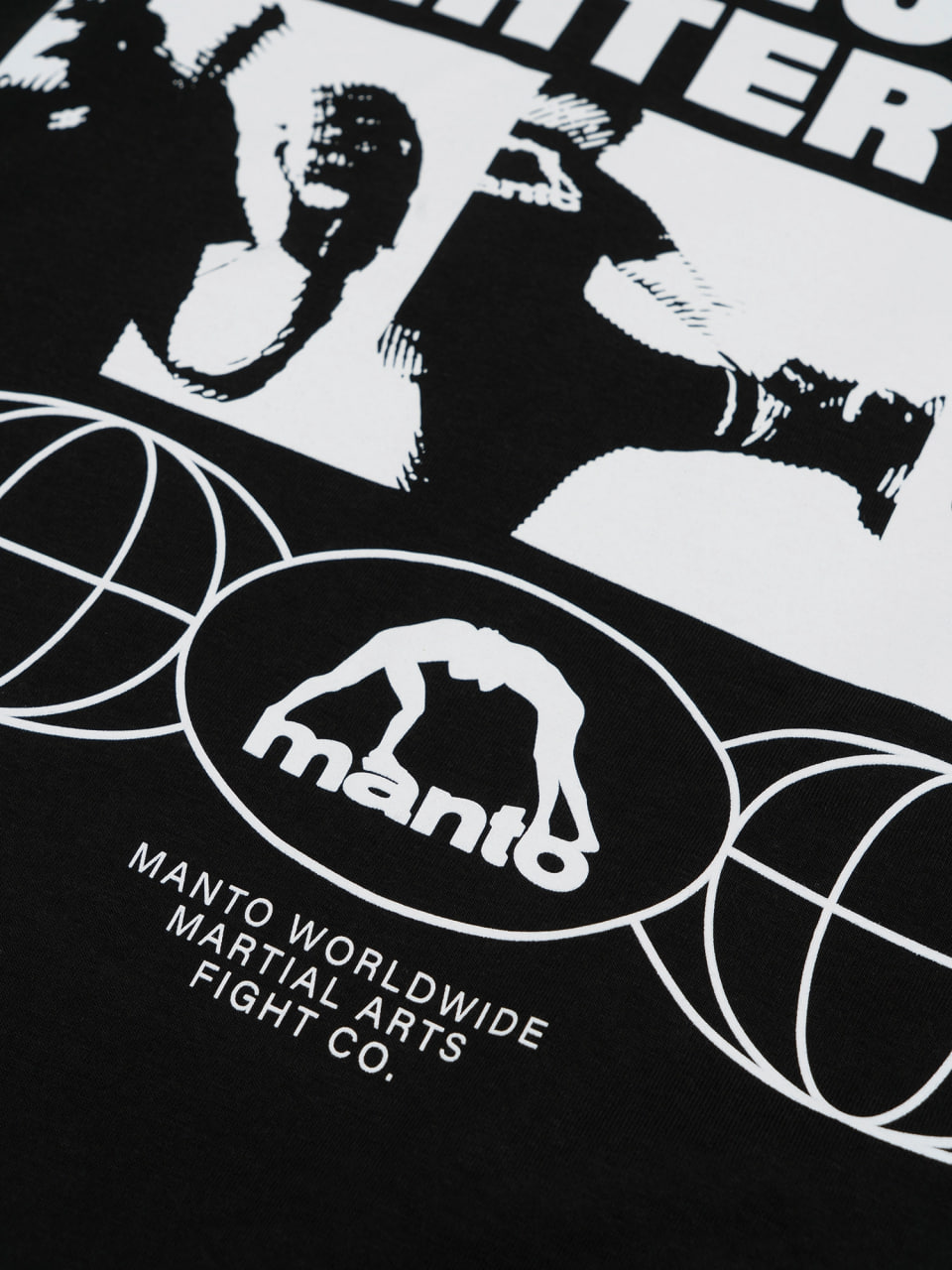 Футболка MANTO t-shirt FIGHTER SOUL black onyx ціна
