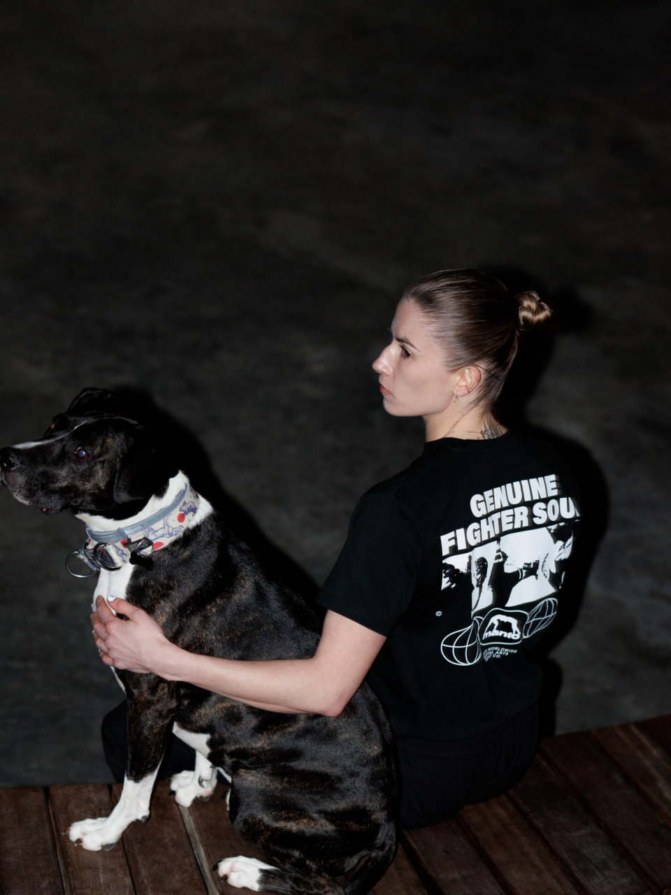 Футболка MANTO t-shirt FIGHTER SOUL black onyx фото