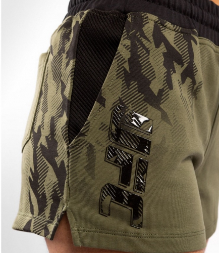 Жіночі шорти Venum Official UFC Fight Week Cotton Khaki ціна