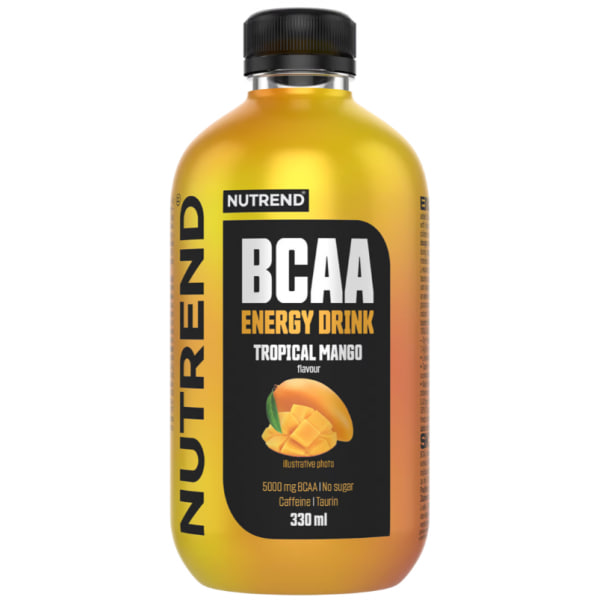 Амінокислота Nutrend BCAA Energy Drink - 330 мл тропічне манго