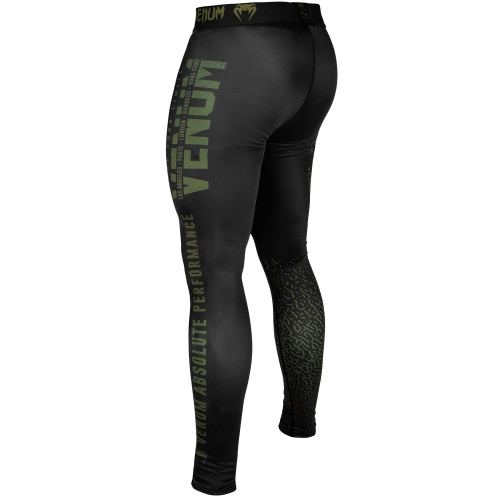 Venum Signature Spats Black Khaki Exclusive compression pants price