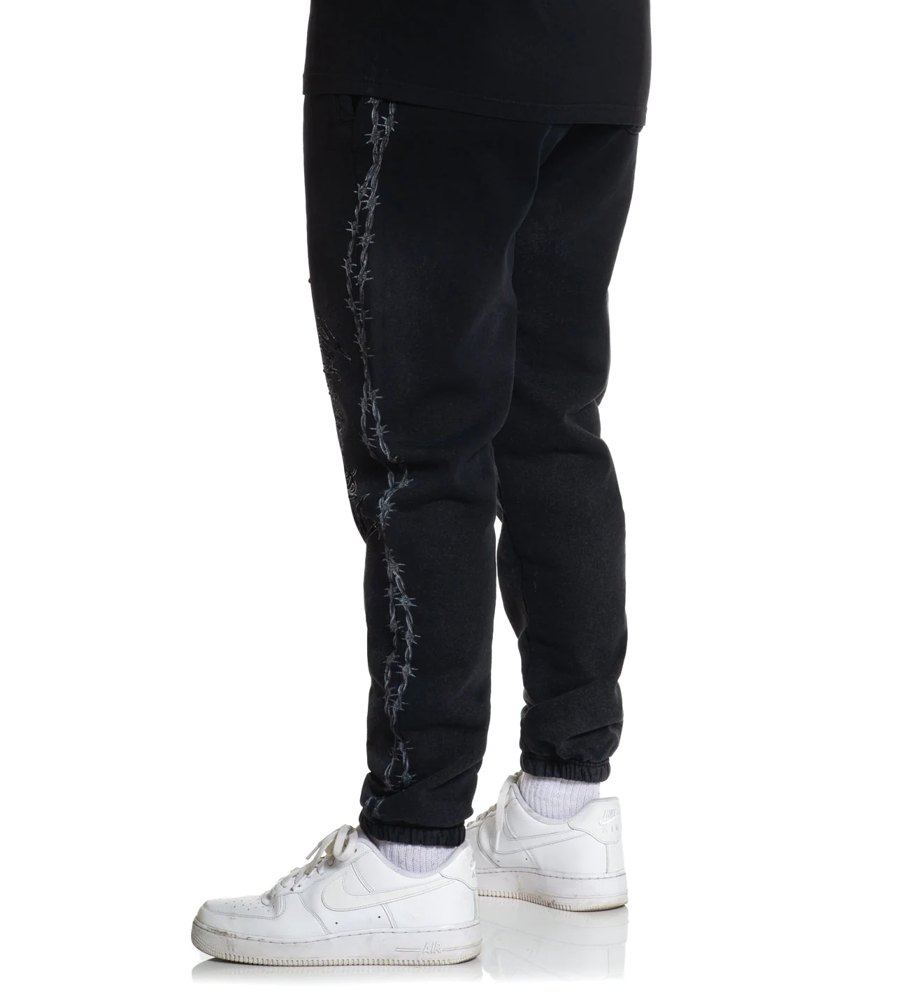 Штани Affliction Black Night Sweatpant Black Beauty Potassium Spray ціна