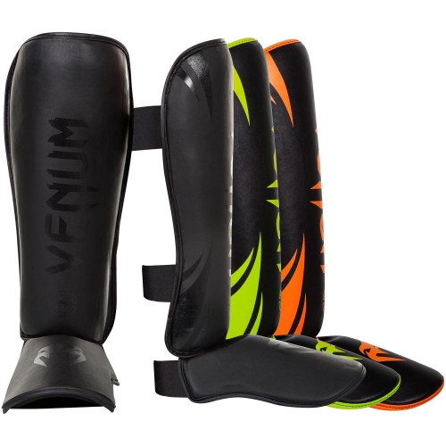 Захист гомілкостопу Venum Challenger Standup Shinguards Matte Black ціна