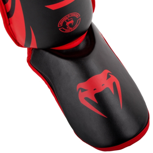 Захист гомілкостопу Venum Challenger Standup Shinguards Black Red ціна