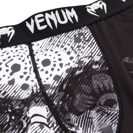 Компрессионные штаны Venum Santa Muerte 3.0 Spats Black White, Фото № 5