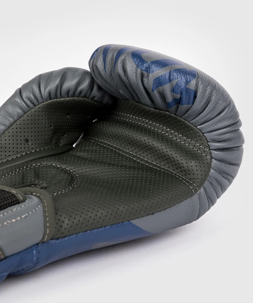 Venum Reverso Boxing Gloves - Storm Gray / Royal Blue price