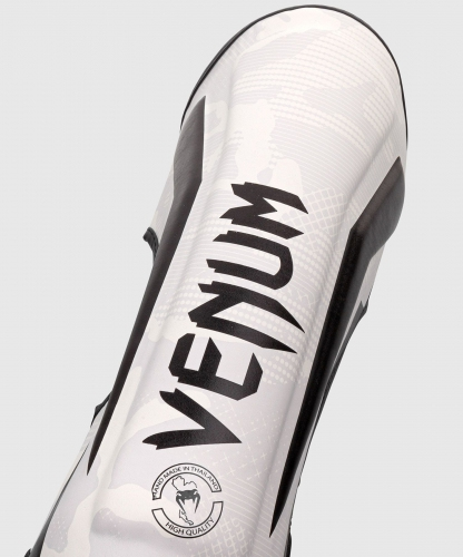 Venum Elite Shinguards White Camo shin guard photo